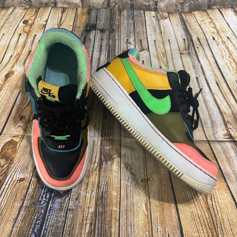 Nike Air Force 1 Shadow SE Solar Flare Atomic Pink Womens Size 8.5